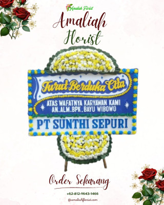 Papan Bunga Duka di Selili