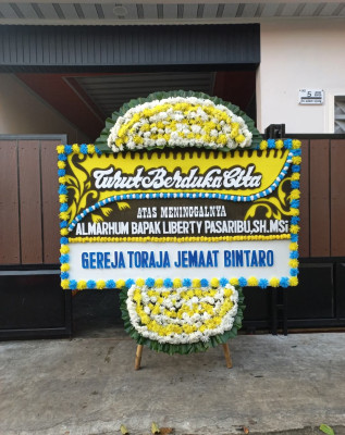 Papan Bunga Duka di Selili
