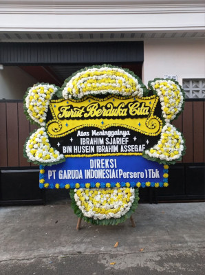 Papan Bunga Duka di Selili
