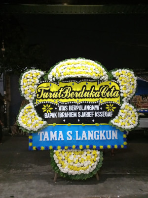 Papan Bunga Duka di Selili